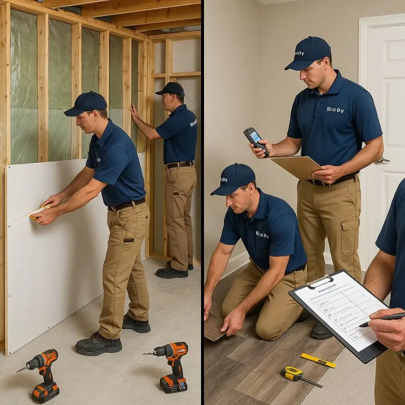 Repairs and Reconstruction process in Jasper, TX