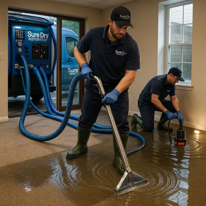 Water Extraction and Removal process in Jasper, TX